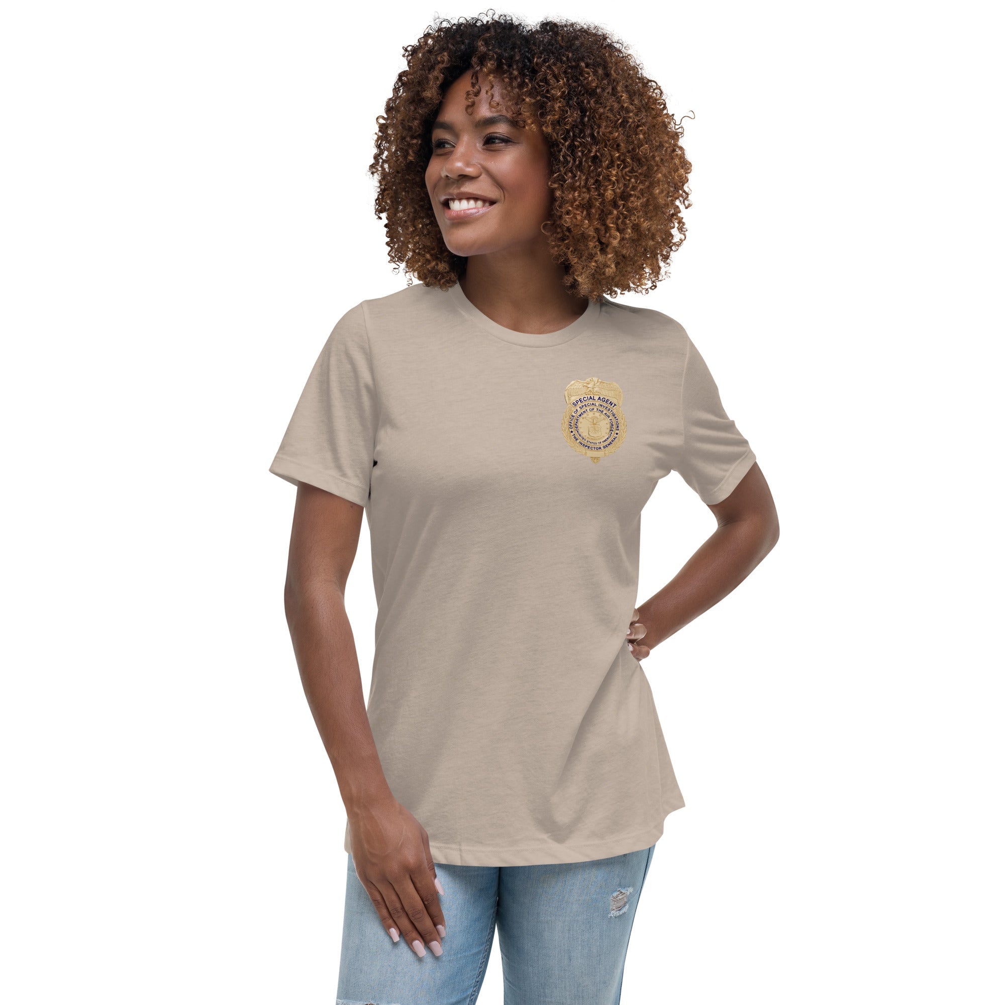 OSI Badge and Shield - Relaxed T-Shirt - Women's