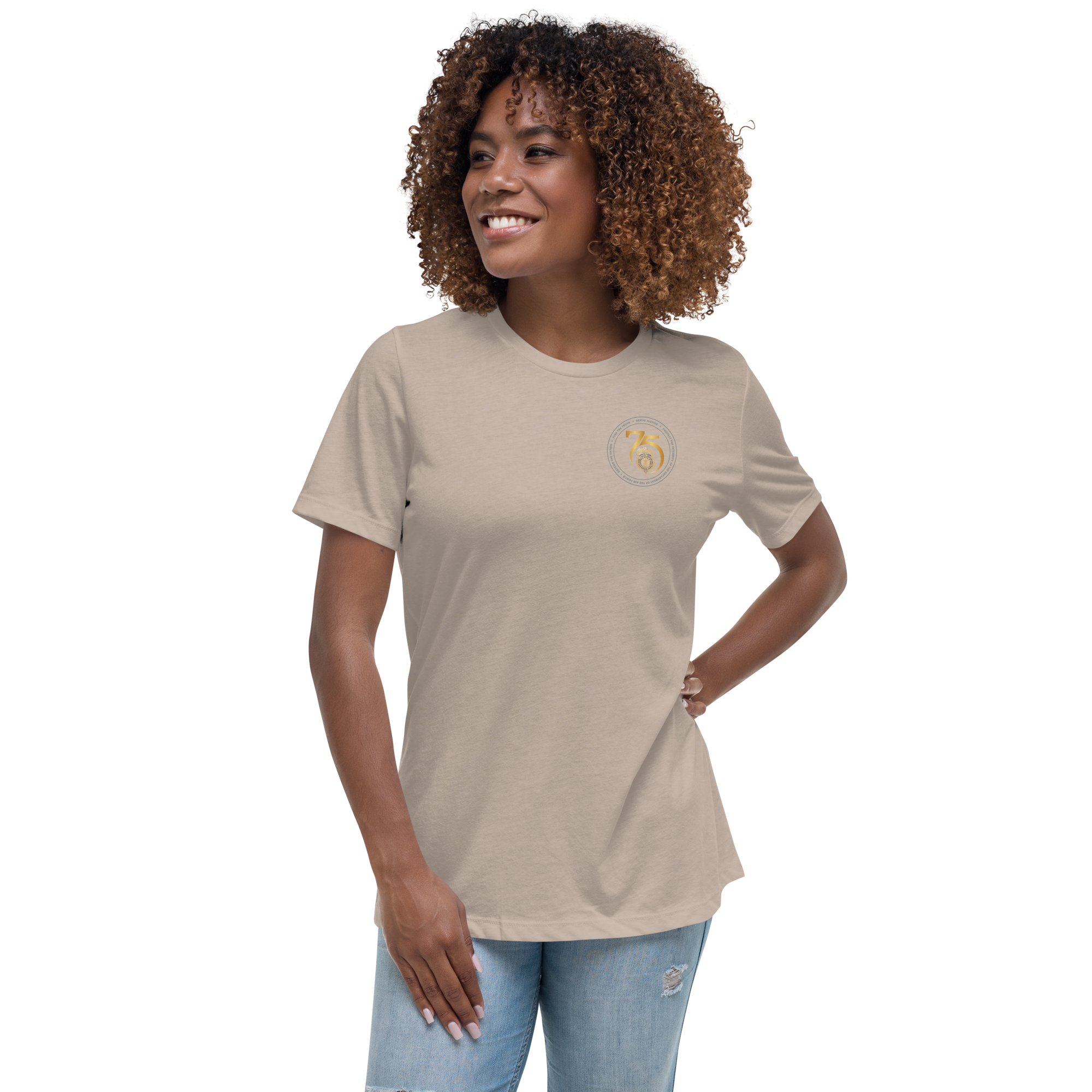 OSI 75th Anniversary Commemorative Relax Fit T-shirt - Women's