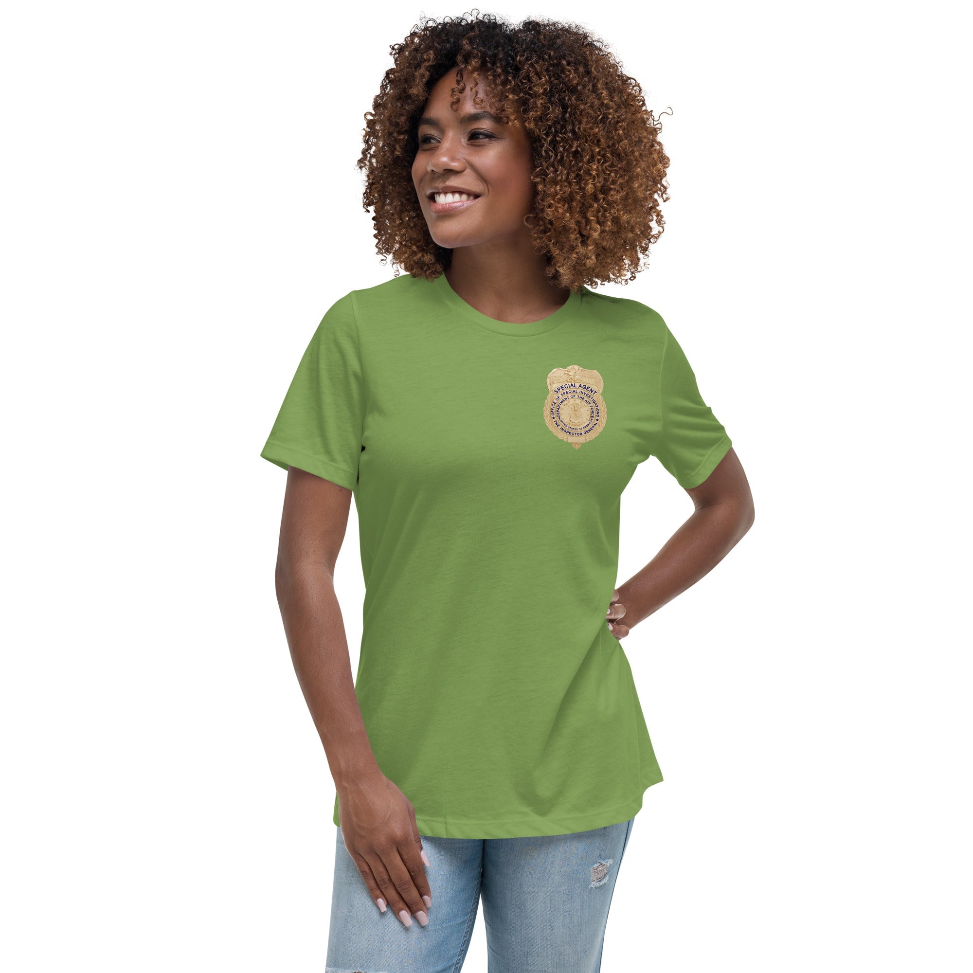 OSI Badge and Shield - Relaxed T-Shirt - Women's