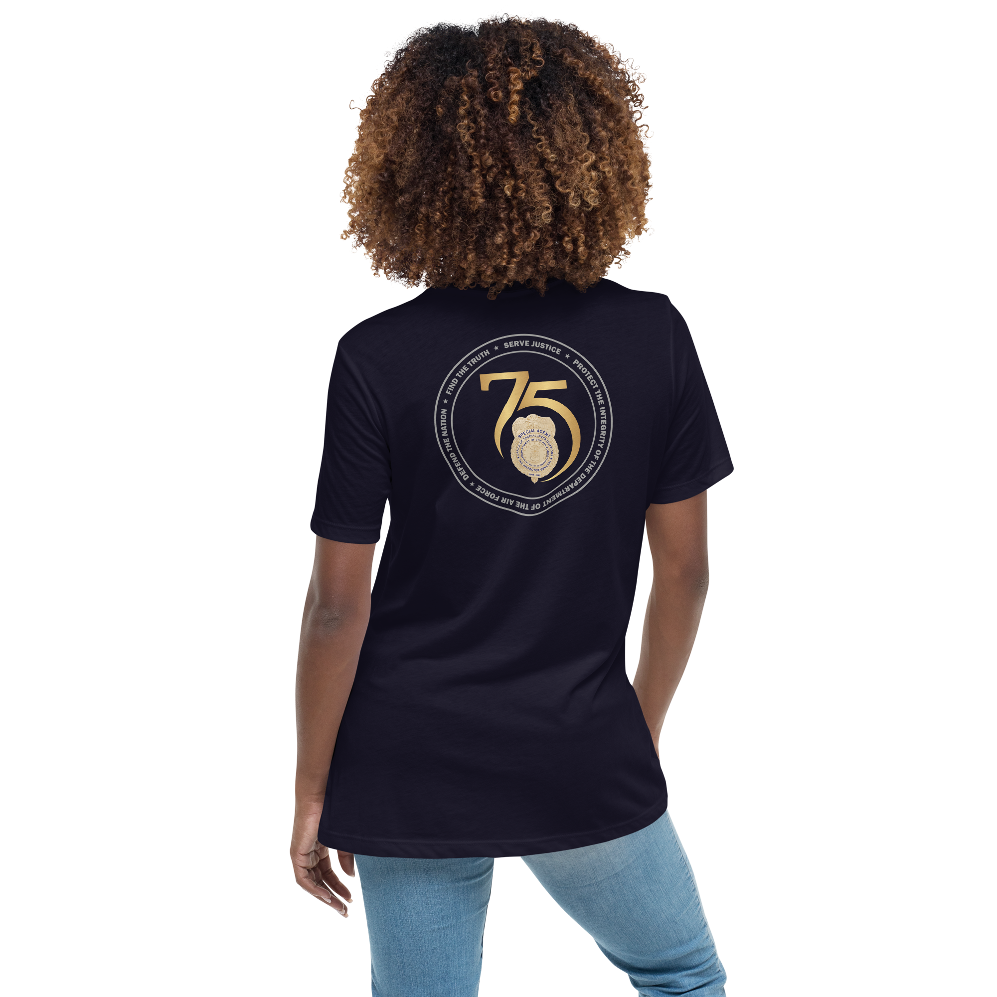 OSI 75th Anniversary Commemorative Relax Fit T-shirt - Women's