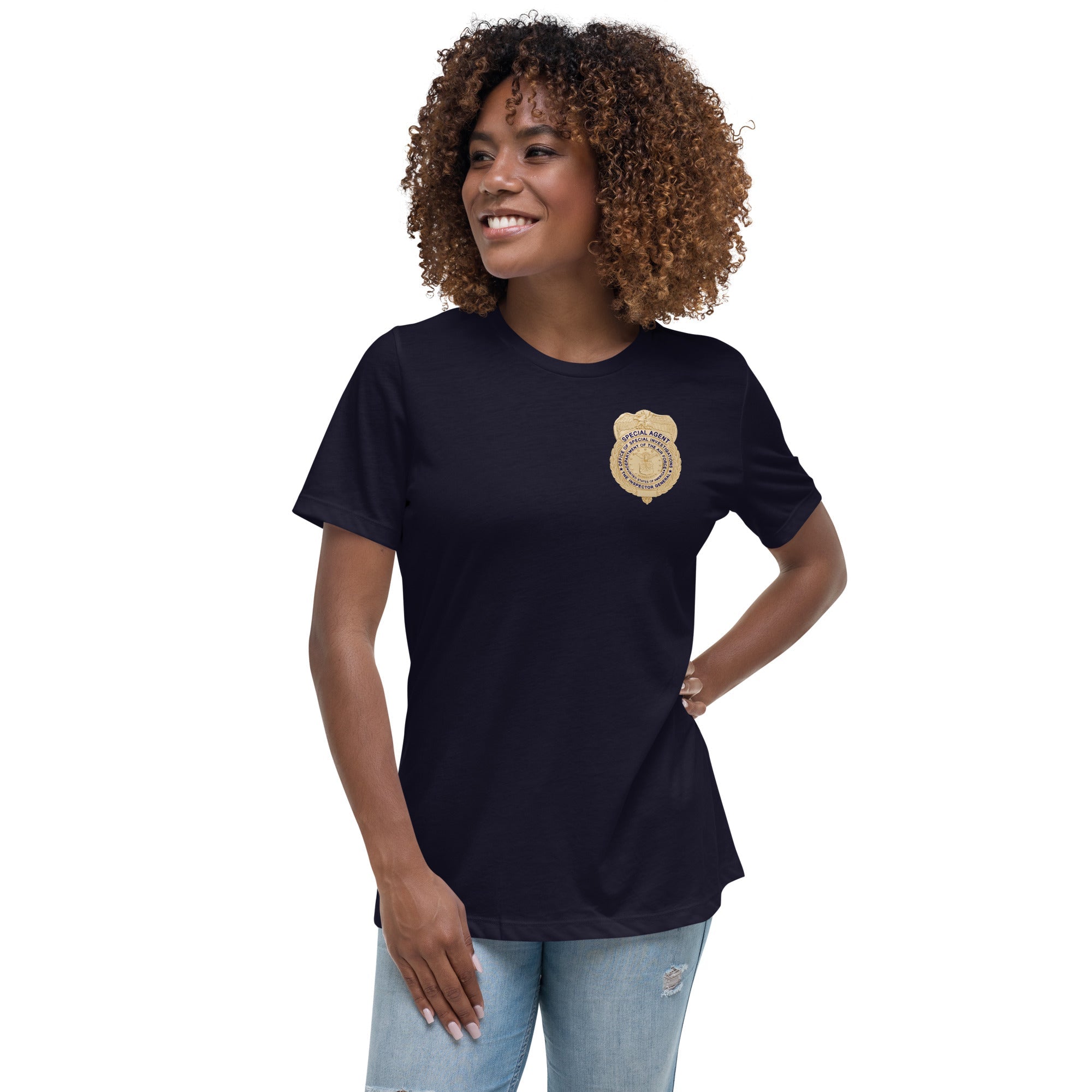 OSI Badge and Shield - Relaxed T-Shirt - Women's
