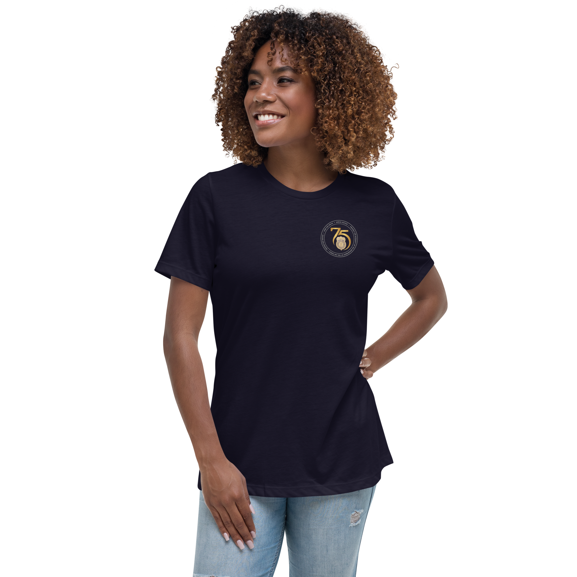 OSI 75th Anniversary Commemorative Relax Fit T-shirt - Women's