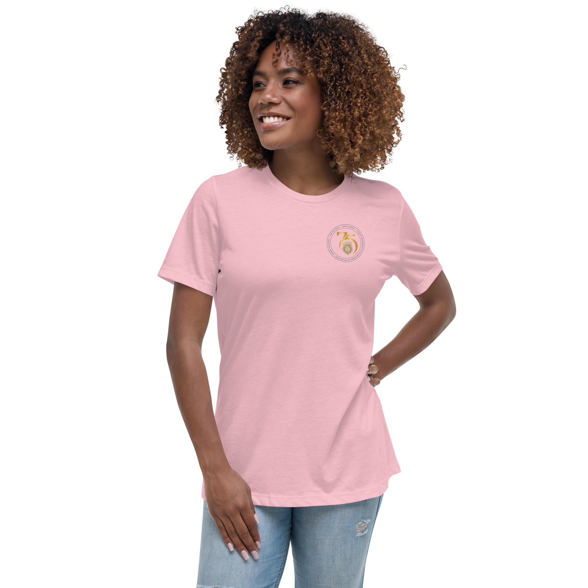 OSI 75th Anniversary Commemorative Relax Fit T-shirt - Women's
