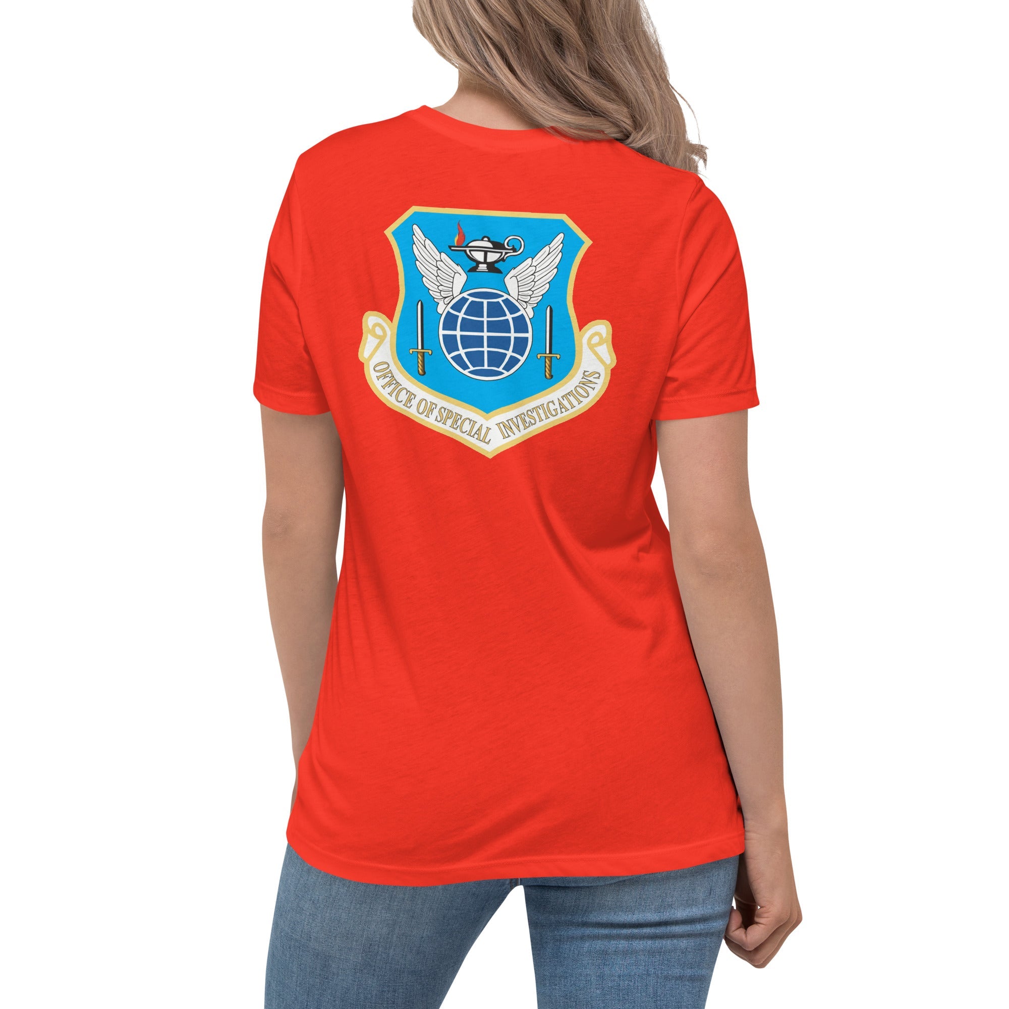 Retired OSI Badge and Shield - Relaxed T-Shirt - Women's