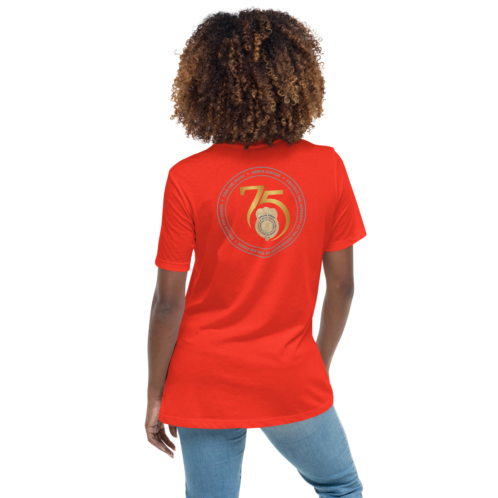OSI 75th Anniversary Commemorative Relax Fit T-shirt - Women's