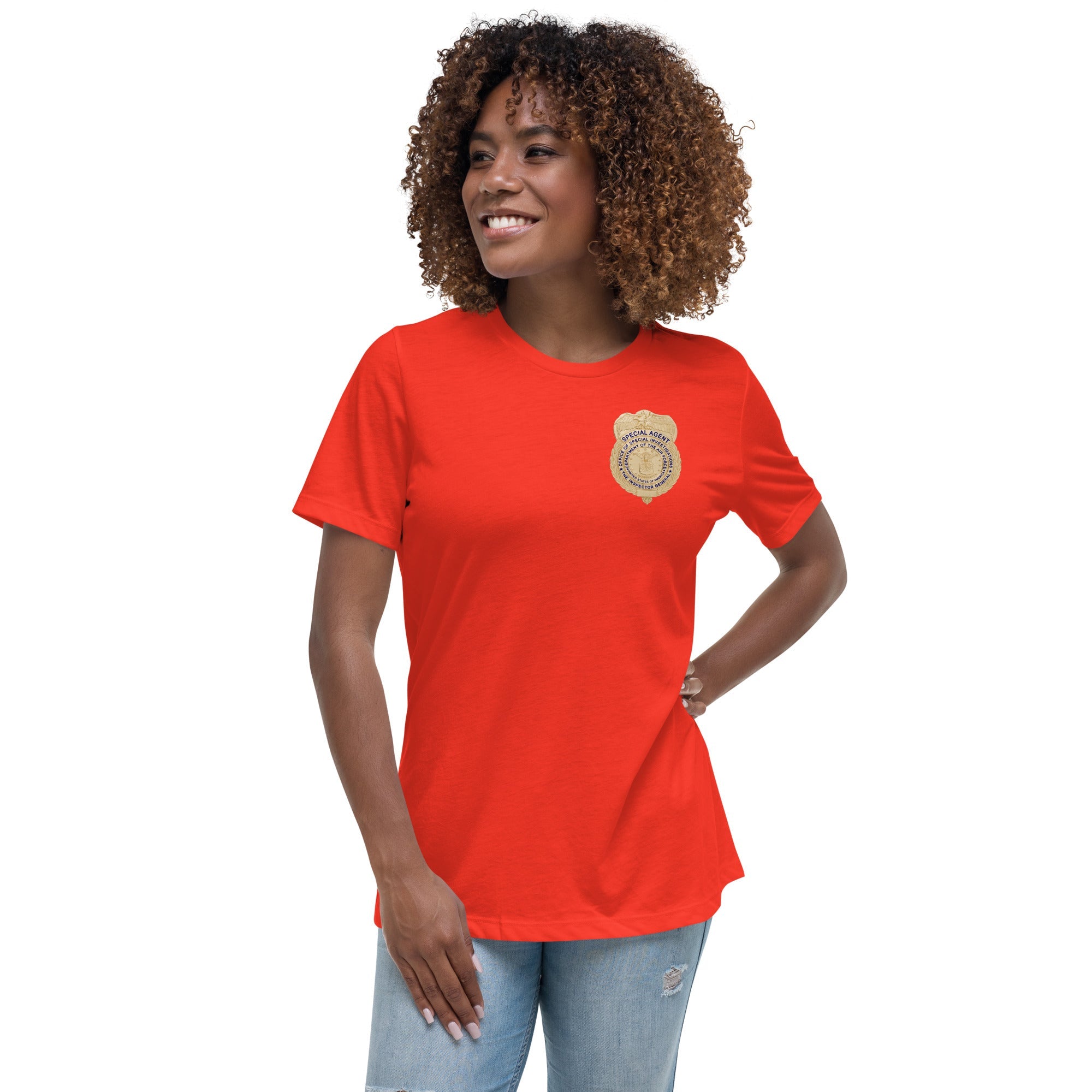 OSI Badge and Shield - Relaxed T-Shirt - Women's