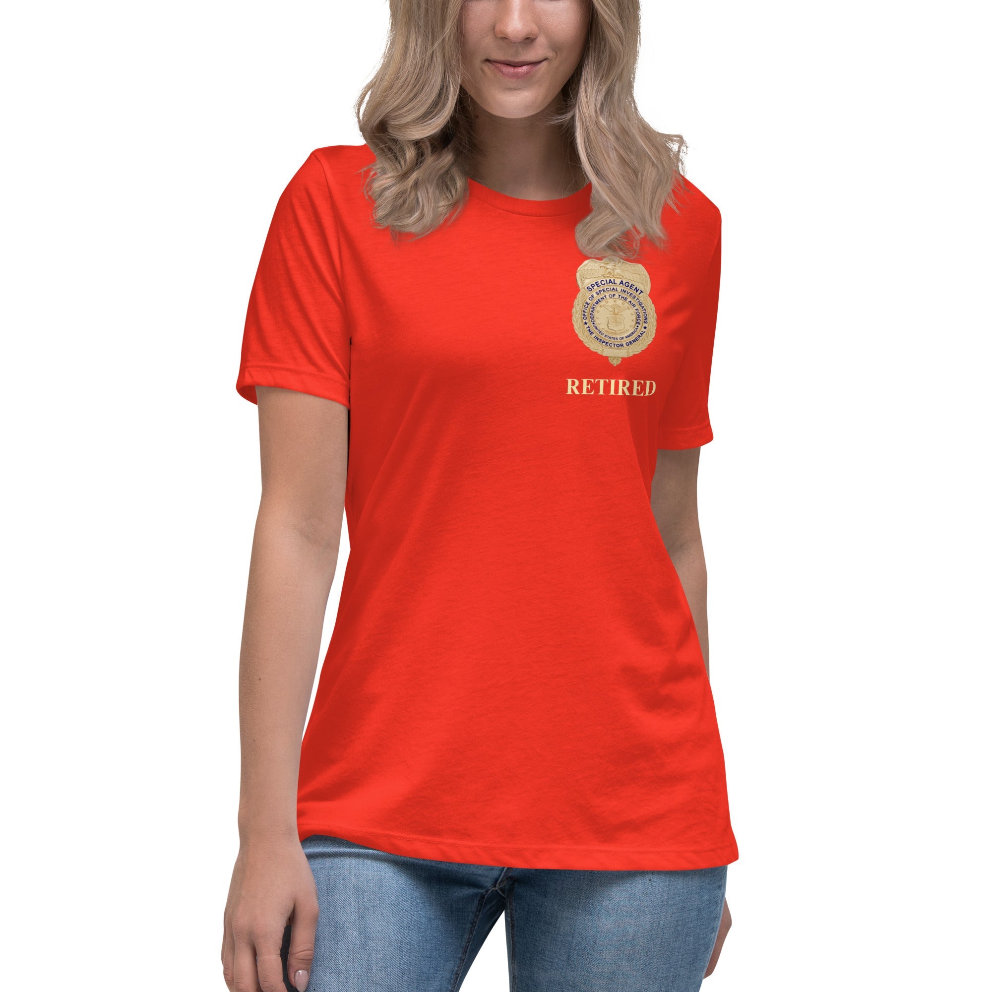 Retired OSI Badge - Relaxed T-Shirt - Women's