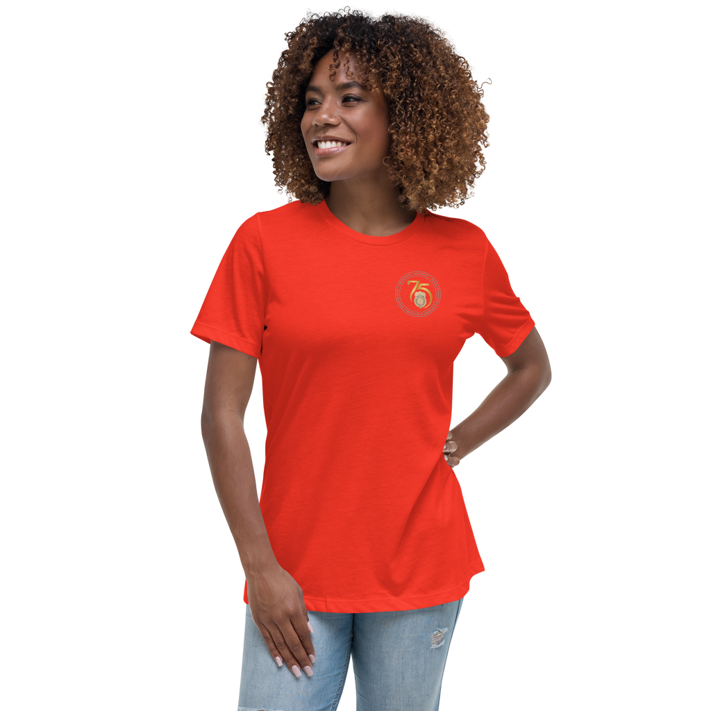 OSI 75th Anniversary Commemorative Relax Fit T-shirt - Women's