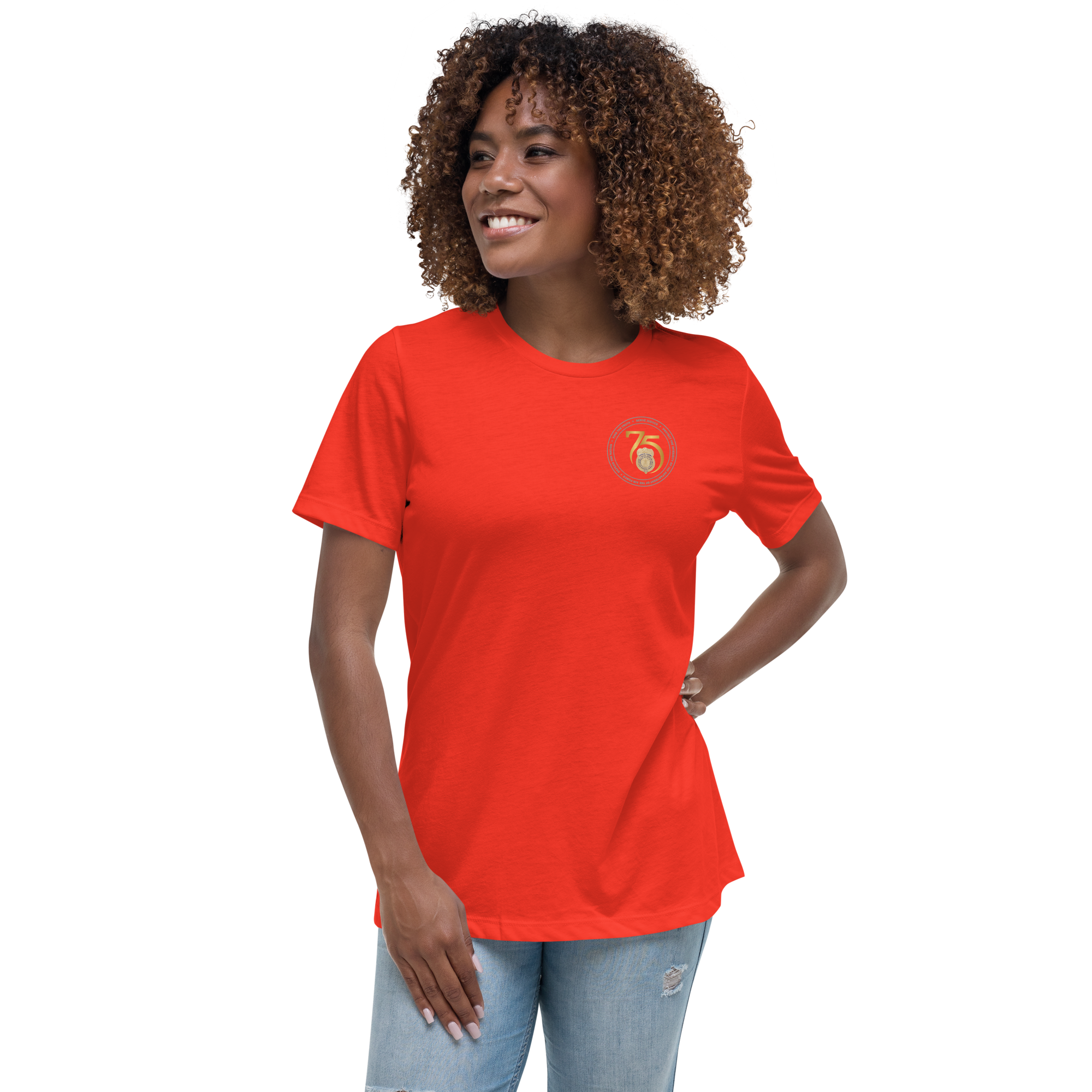 OSI 75th Anniversary Commemorative Relax Fit T-shirt - Women's