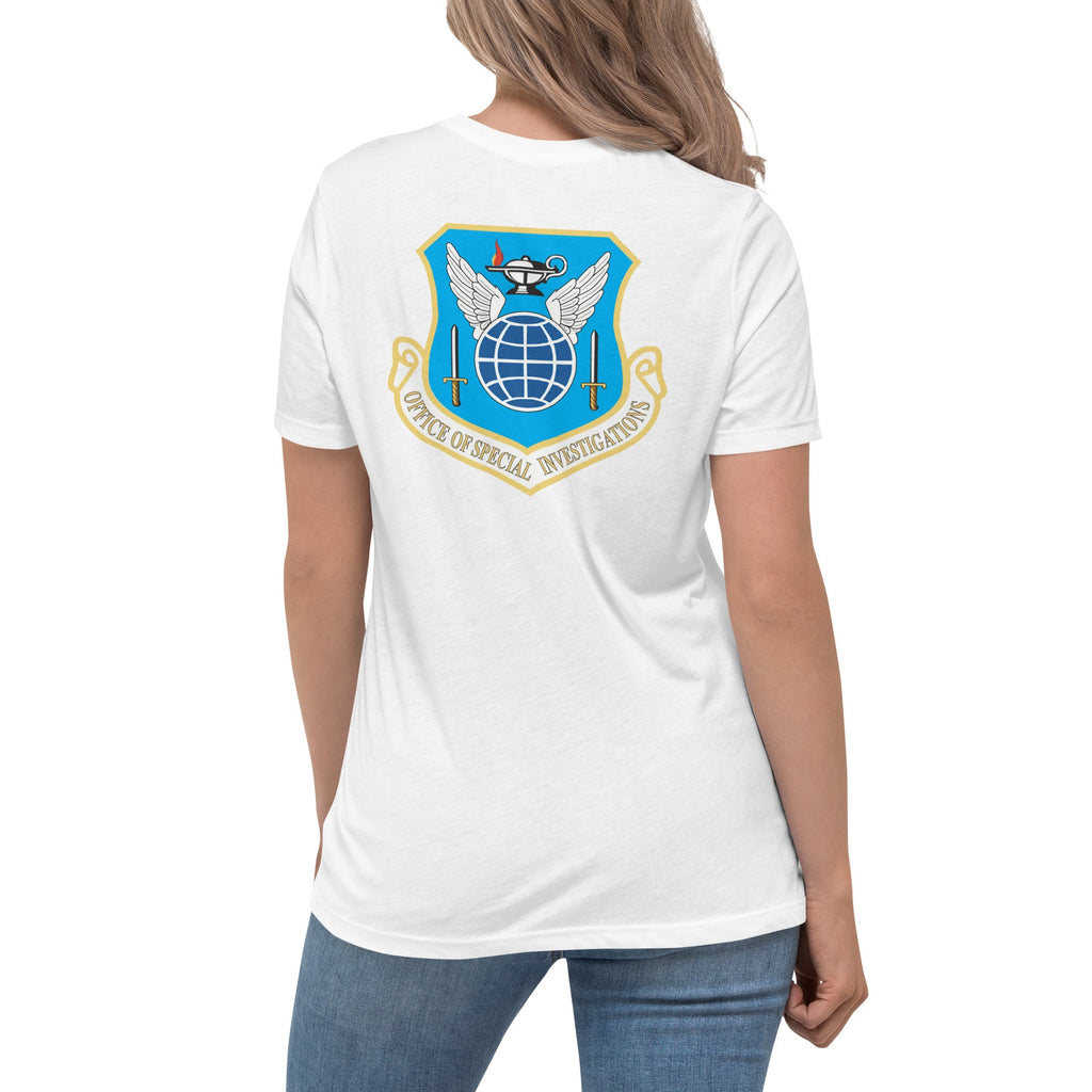 Retired OSI Badge and Shield - Relaxed T-Shirt - Women's