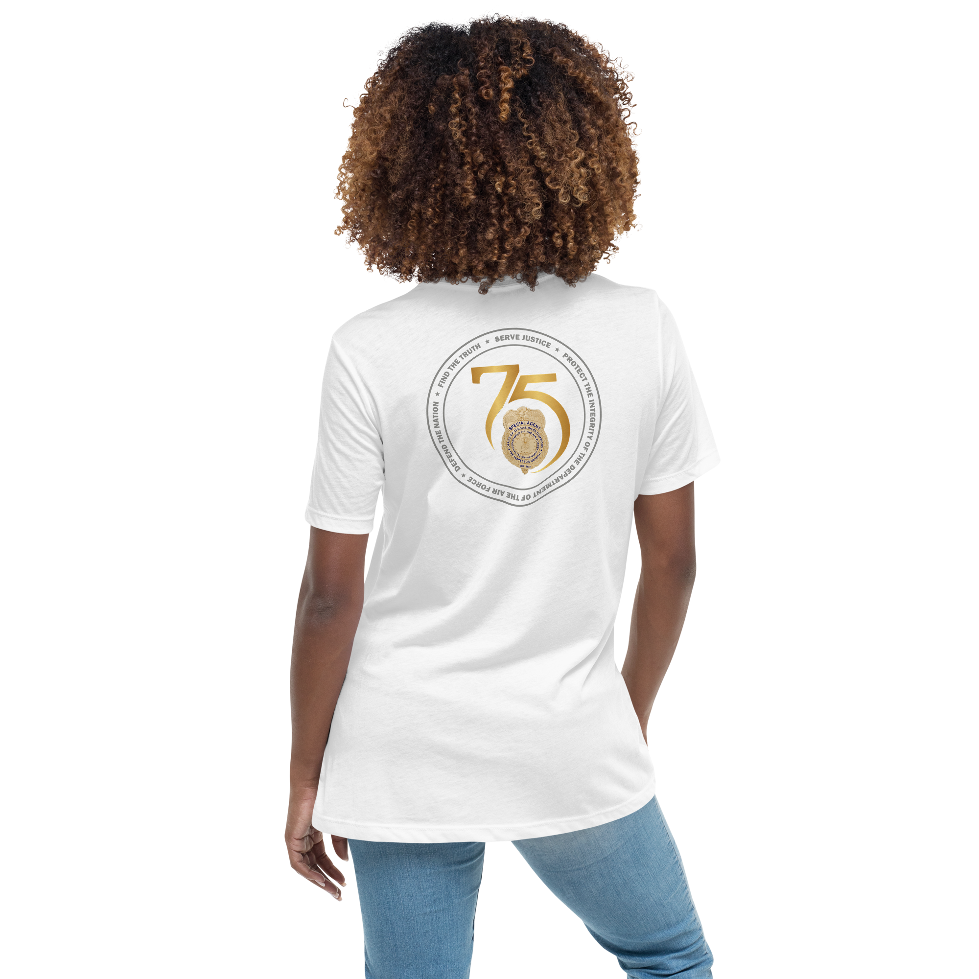 OSI 75th Anniversary Commemorative Relax Fit T-shirt - Women's