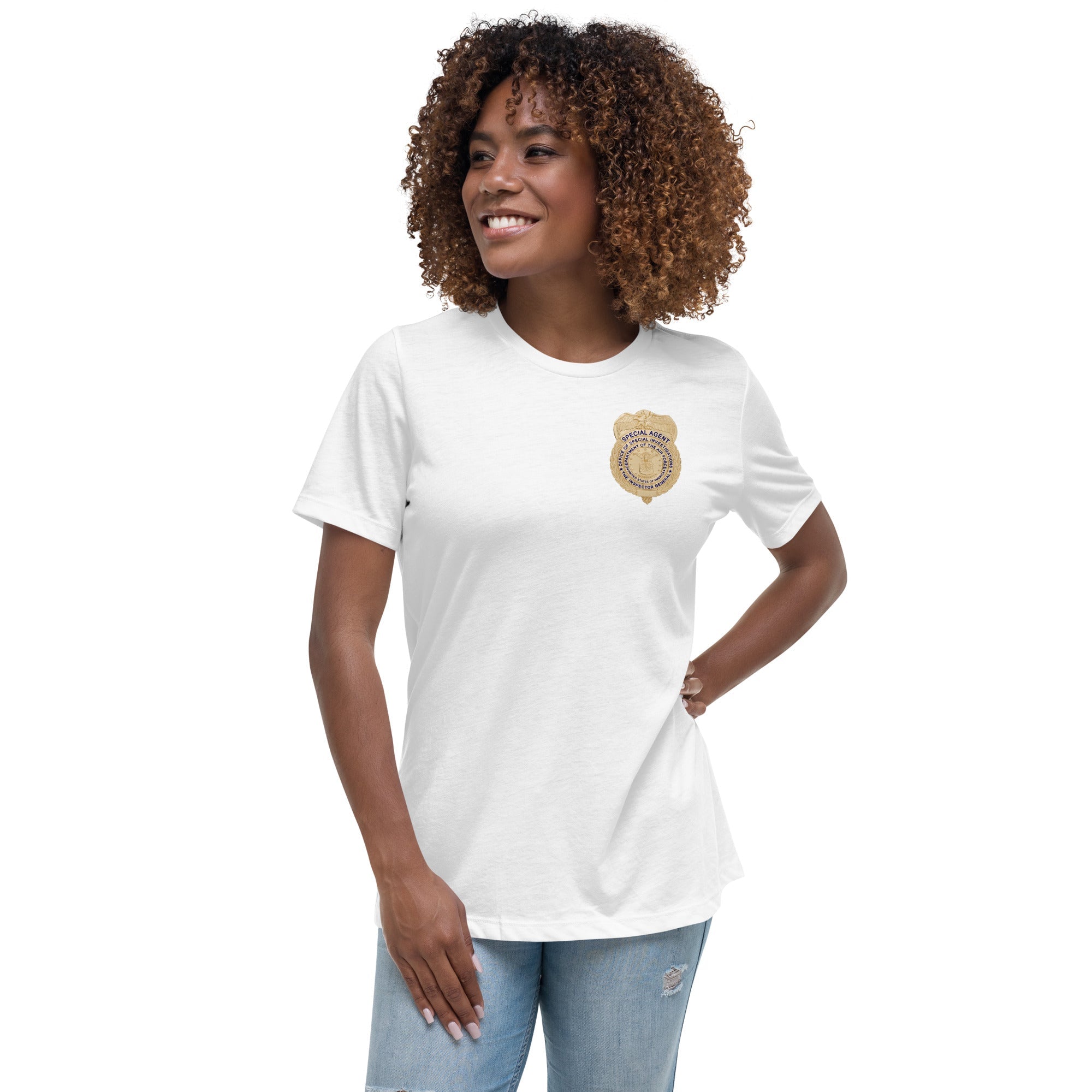 OSI Badge and Shield - Relaxed T-Shirt - Women's