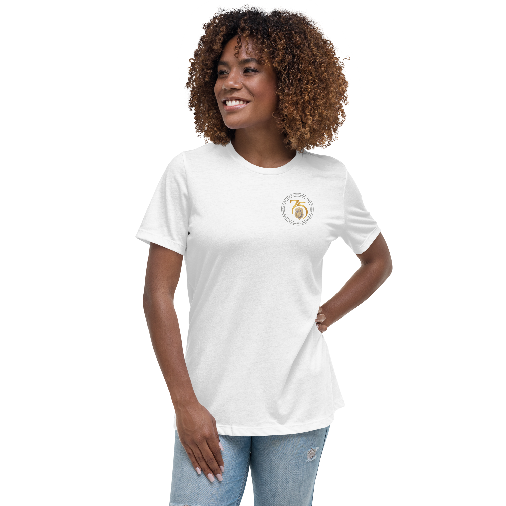 OSI 75th Anniversary Commemorative Relax Fit T-shirt - Women's