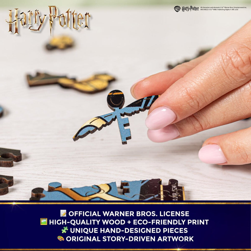 Classic Wooden Puzzle Harry Potter™ Hogwarts (Black)