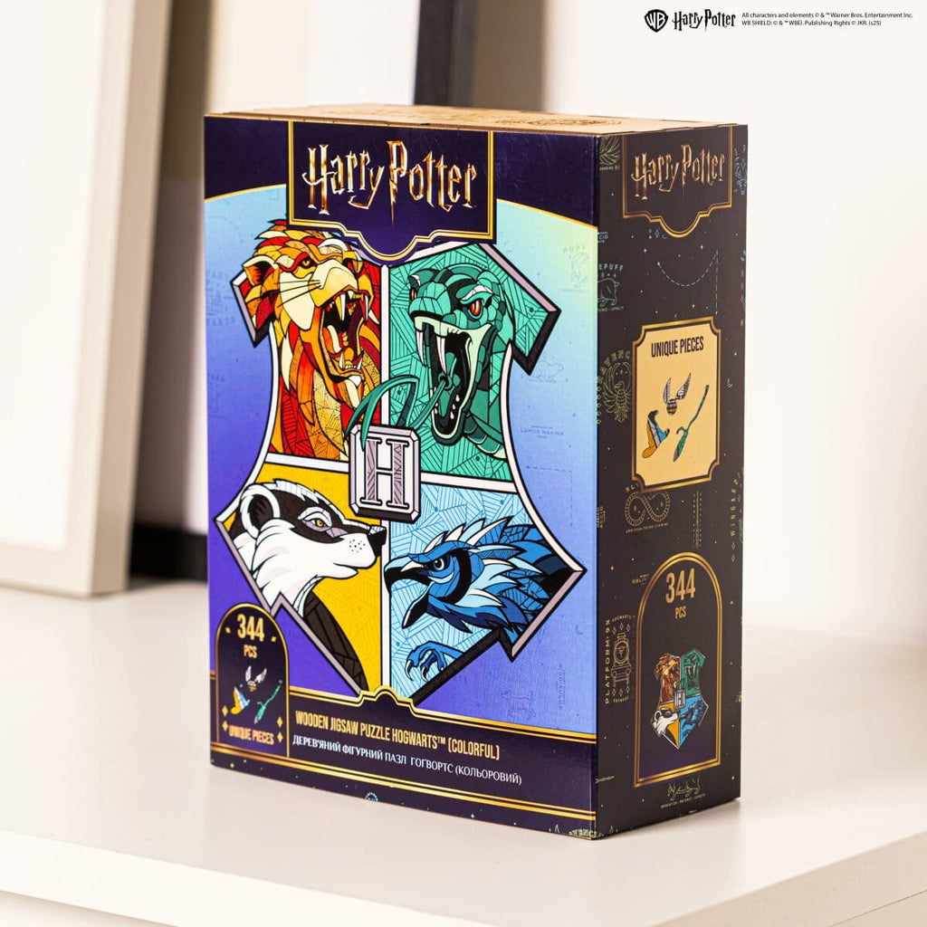 Classic Wooden Puzzle Harry Potter™ Hogwarts (Colorful)