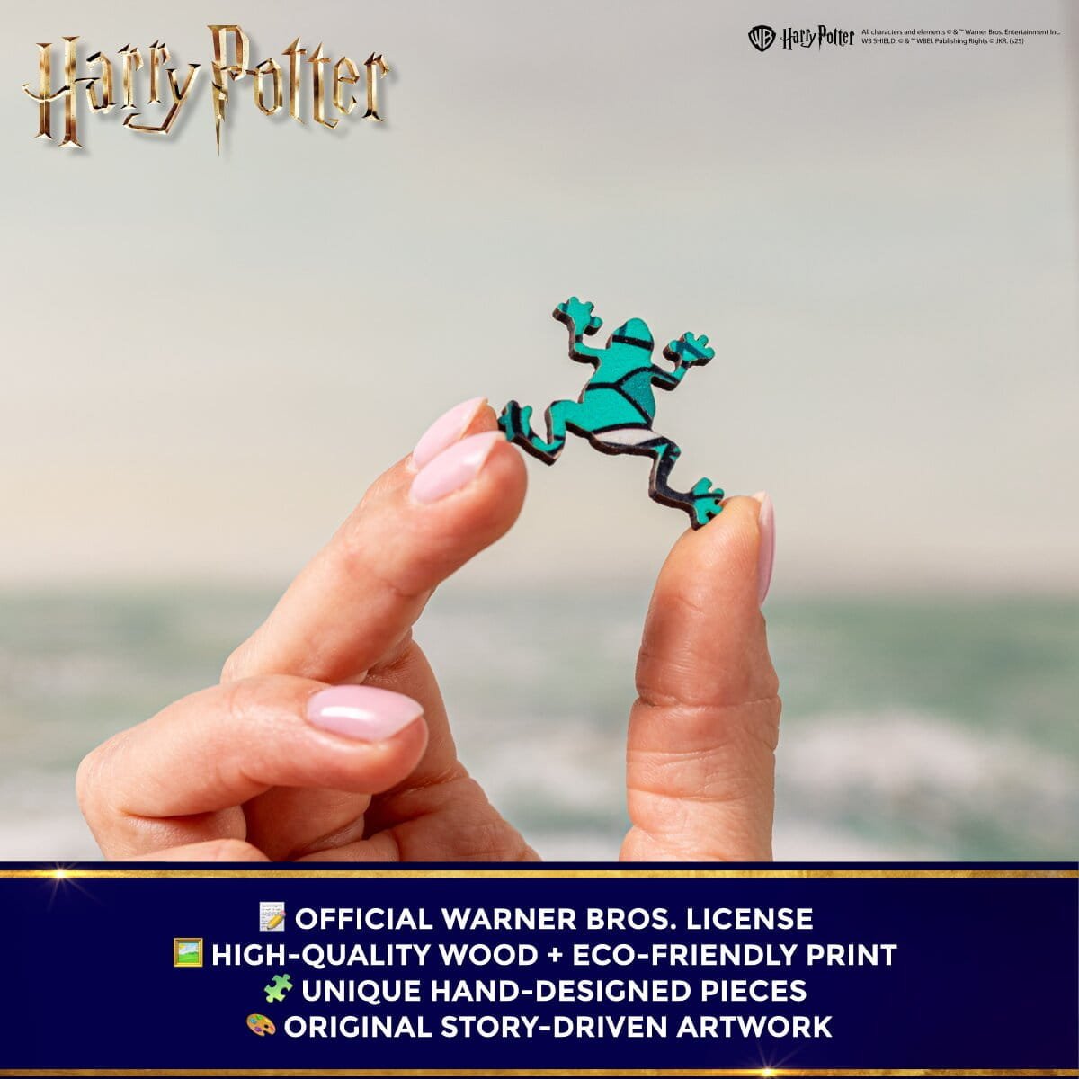 Classic Wooden Puzzle Harry Potter™ Hogwarts (Colorful)