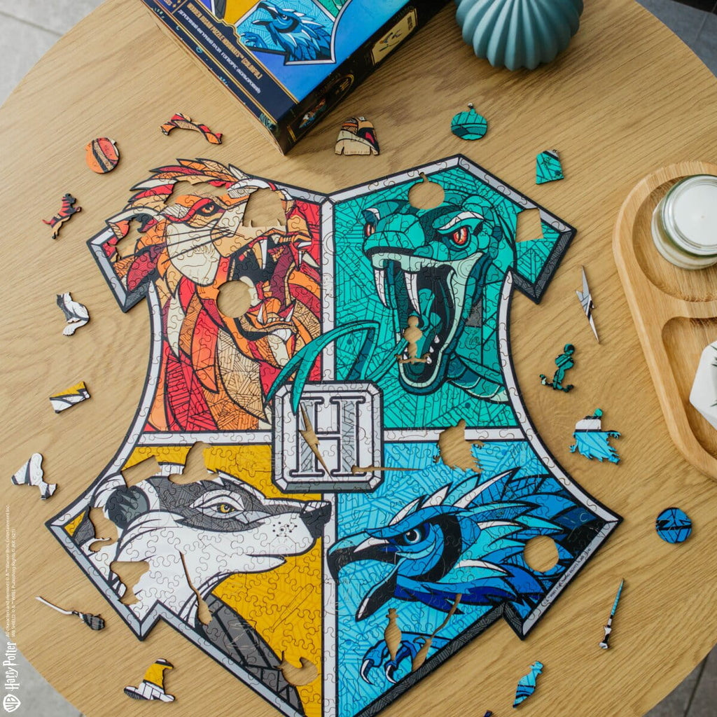 Classic Wooden Puzzle Harry Potter™ Hogwarts (Colorful)
