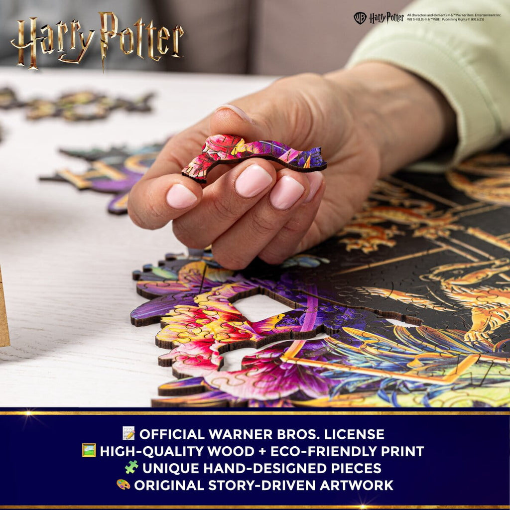 Classic Wooden Puzzle Harry Potter™ Hogwarts (Neonly)