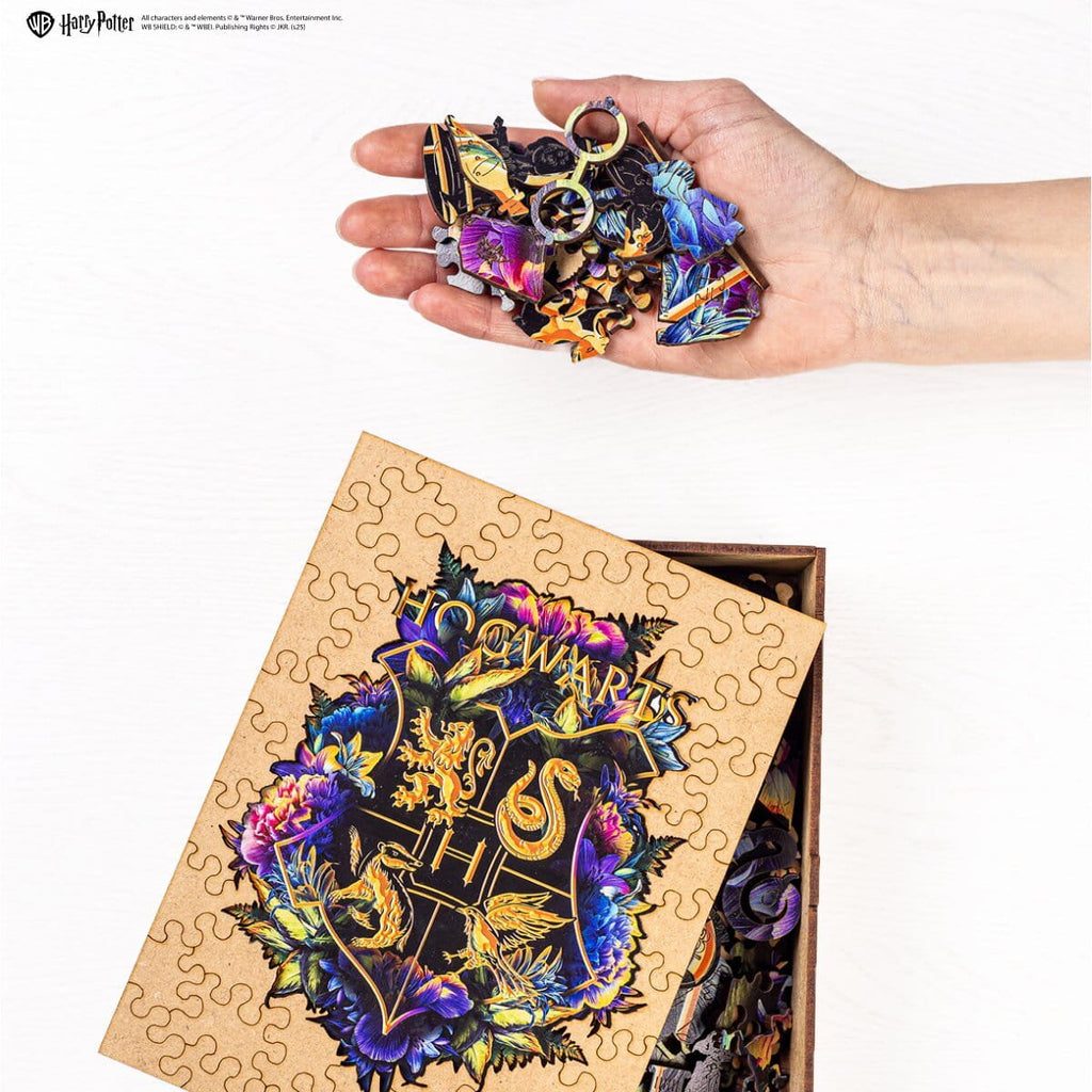 Classic Wooden Puzzle Harry Potter™ Hogwarts (Neonly)