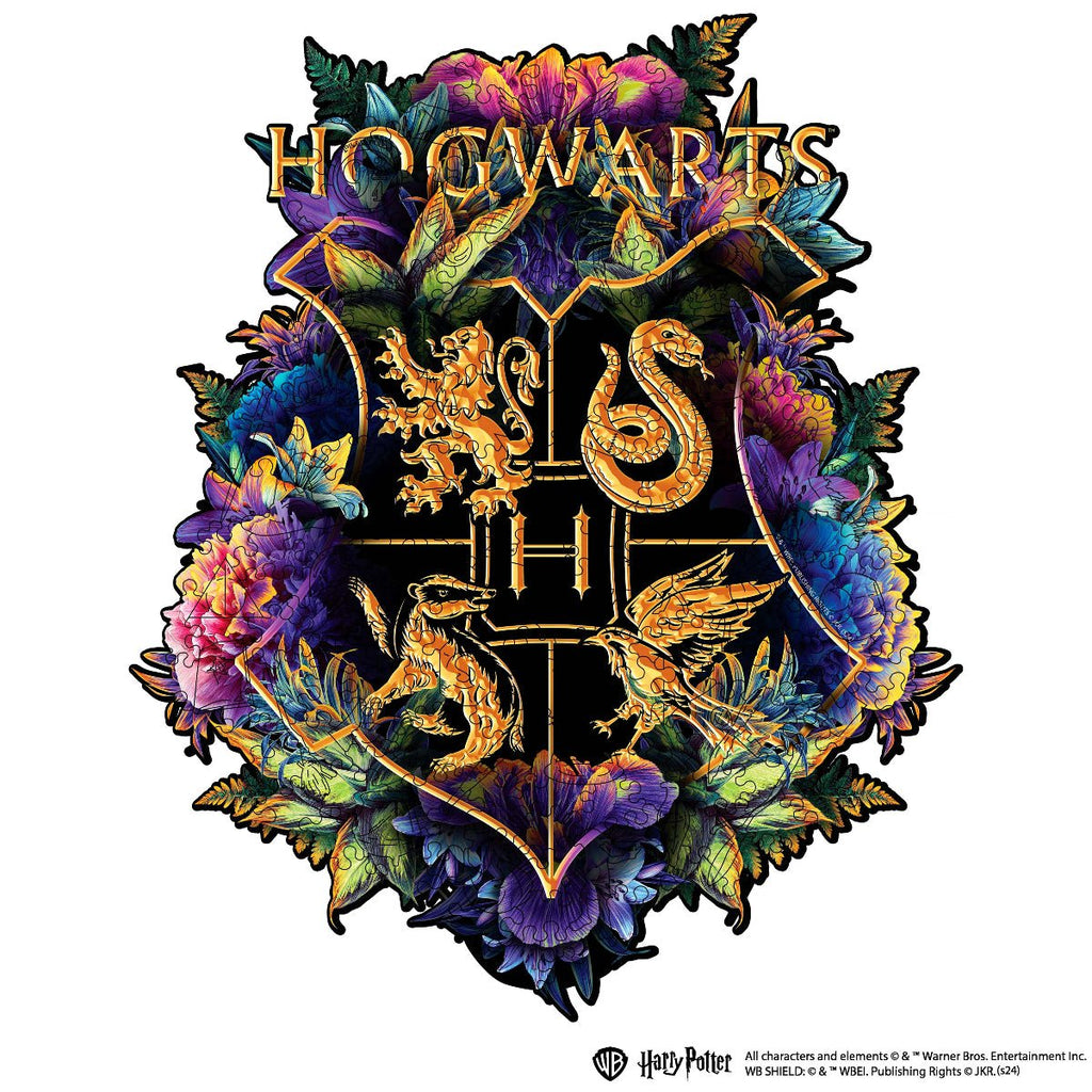 Classic Wooden Puzzle Harry Potter™ Hogwarts (Neonly)