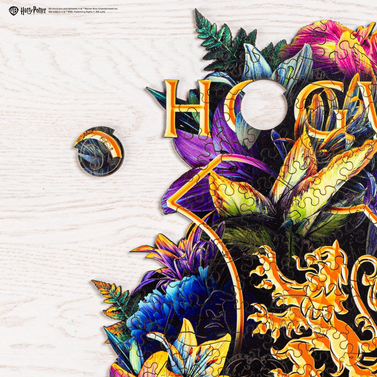 Classic Wooden Puzzle Harry Potter™ Hogwarts (Neonly)
