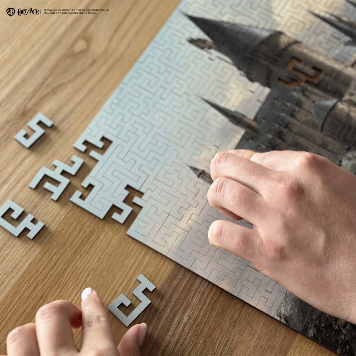 Wooden Maze Puzzle Harry Potter™ Hogwarts Castle