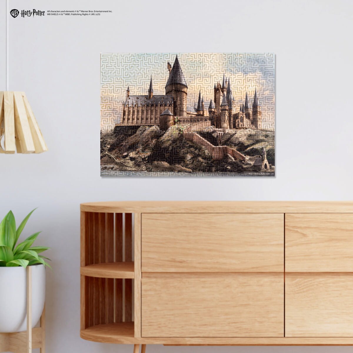 Wooden Maze Puzzle Harry Potter™ Hogwarts Castle