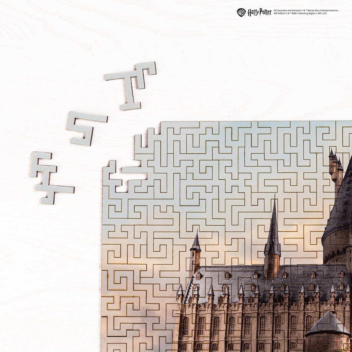 Wooden Maze Puzzle Harry Potter™ Hogwarts Castle