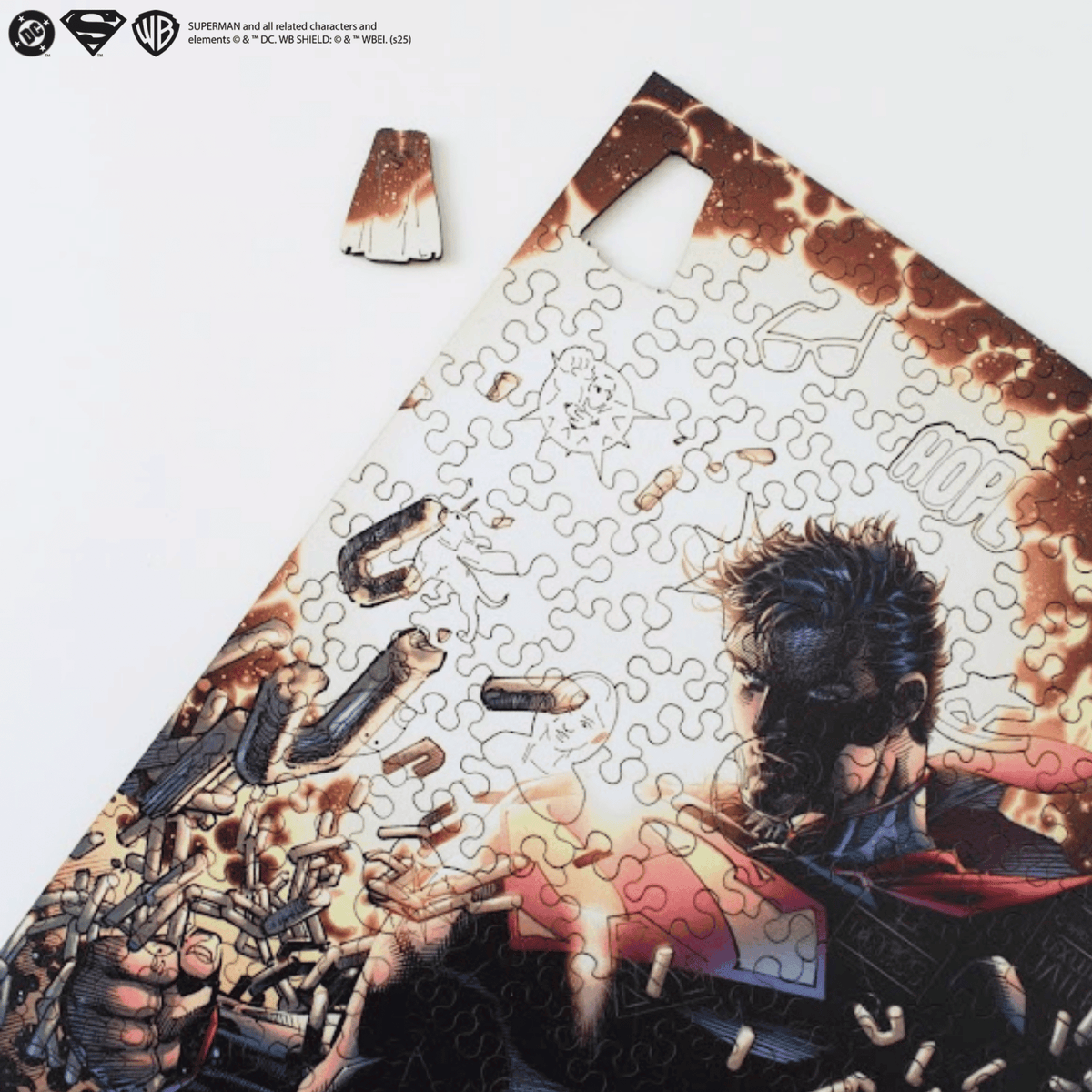 Wooden jigsaw puzzle DC Superman™ – Unbreakable Force