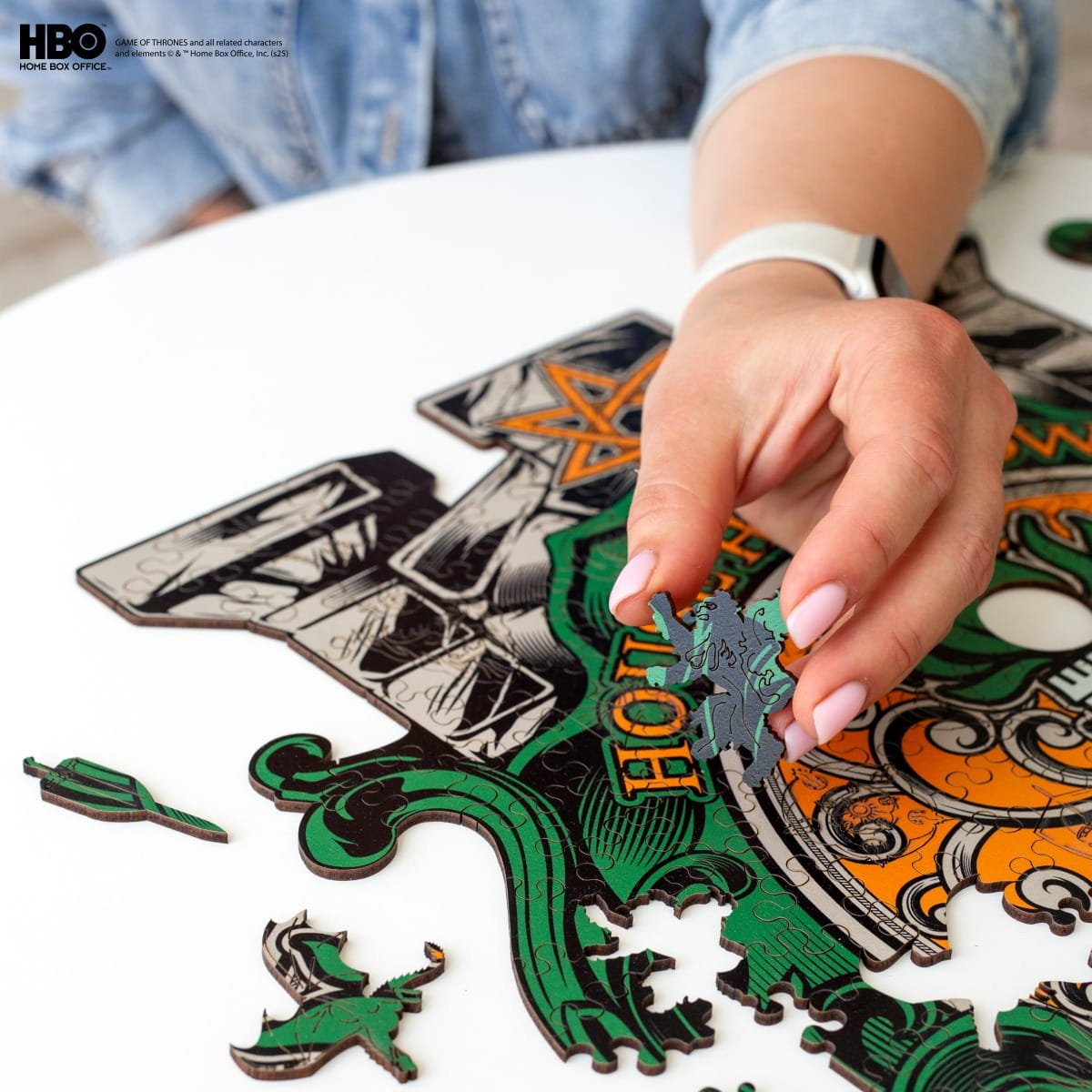 Wooden jigsaw puzzle Game of Thrones™ House Hightower