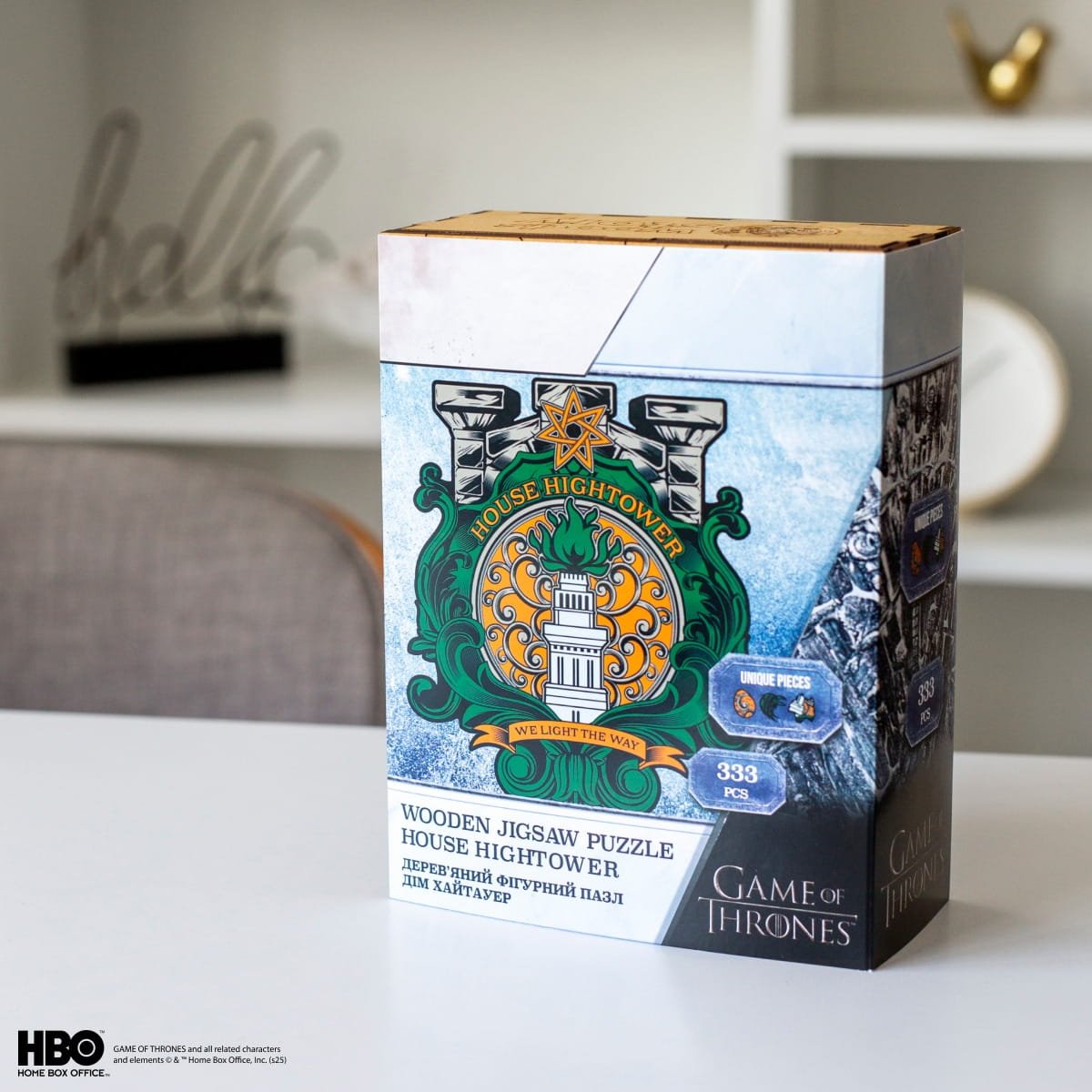 Wooden jigsaw puzzle Game of Thrones™ House Hightower