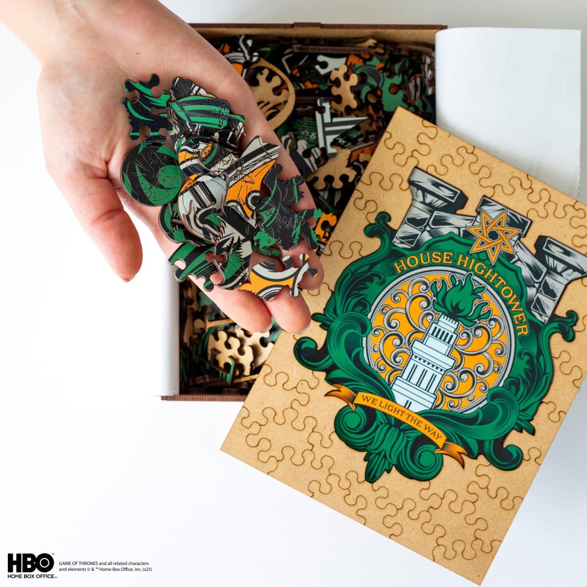 Wooden jigsaw puzzle Game of Thrones™ House Hightower