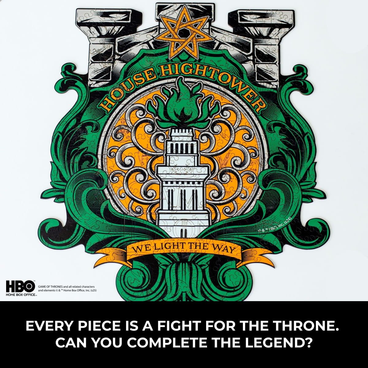 Wooden jigsaw puzzle Game of Thrones™ House Hightower