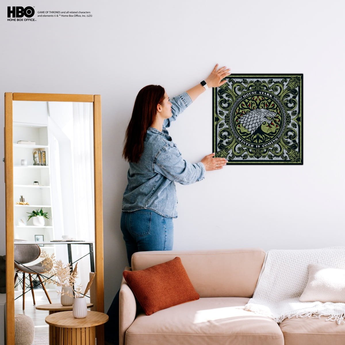 Wooden jigsaw puzzle Game of Thrones™ House Stark