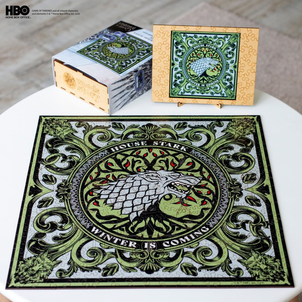 Wooden jigsaw puzzle Game of Thrones™ House Stark