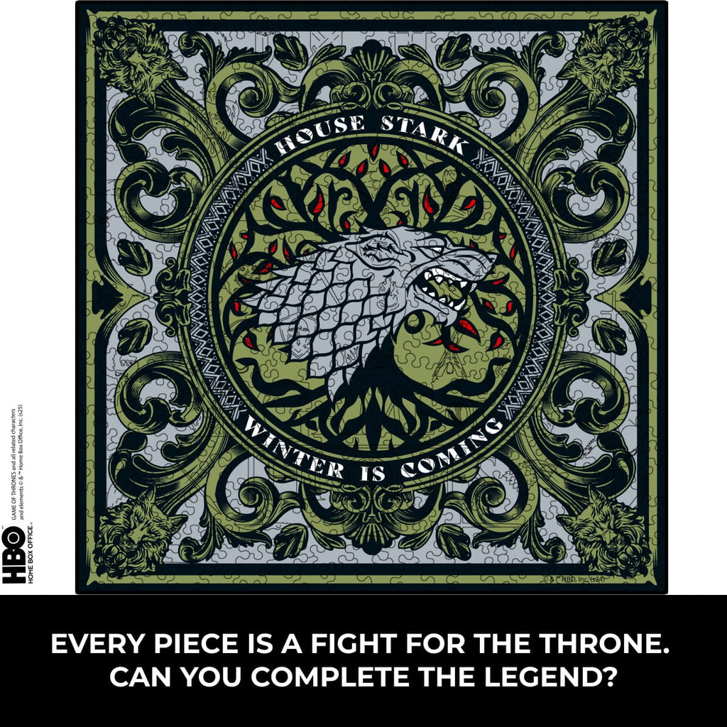Wooden jigsaw puzzle Game of Thrones™ House Stark
