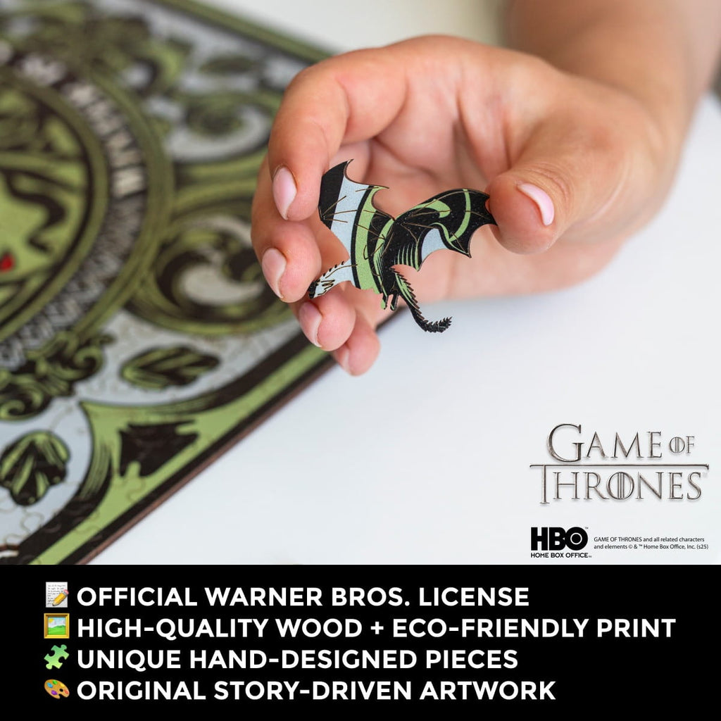 Wooden jigsaw puzzle Game of Thrones™ House Stark