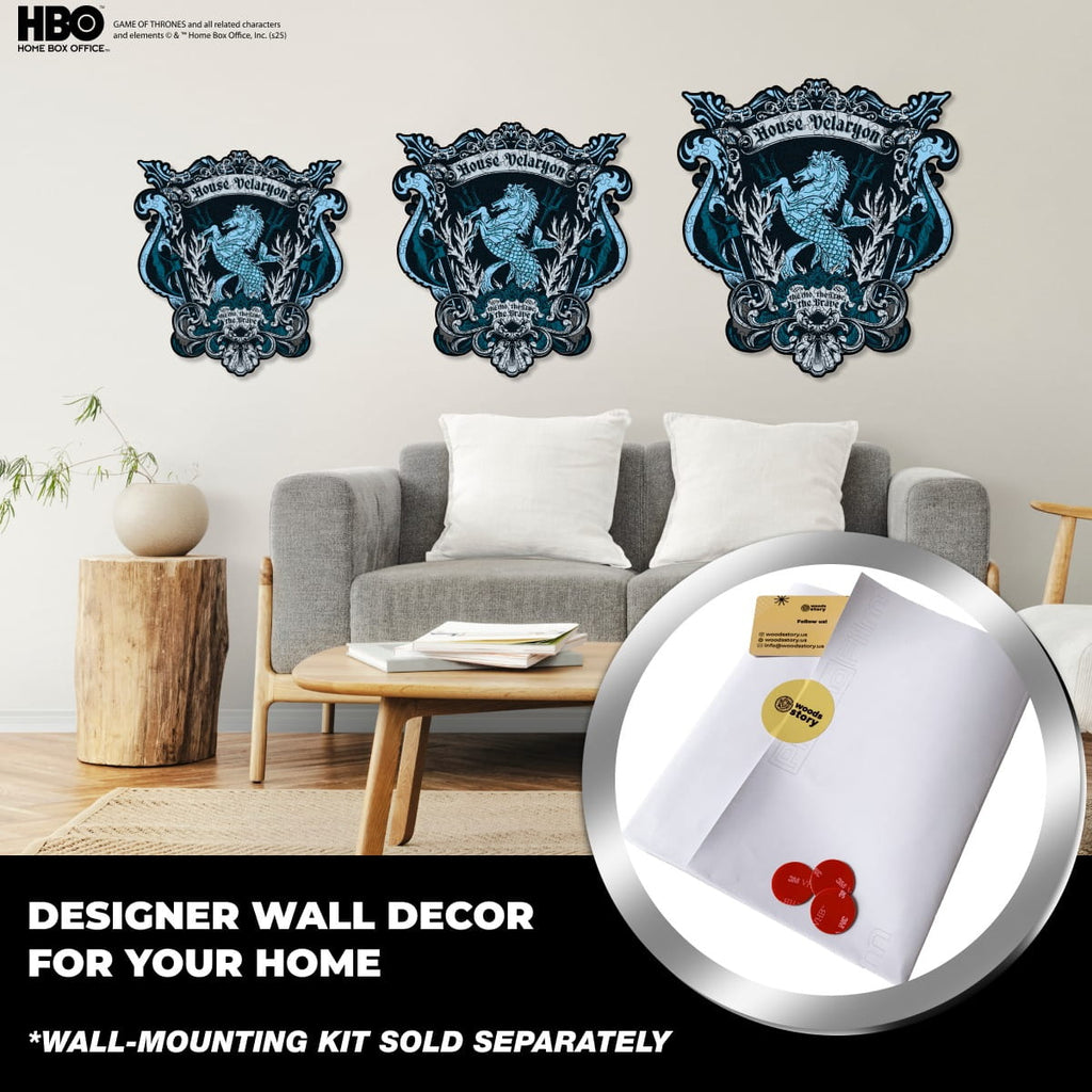 Wooden jigsaw puzzle Game of Thrones™ House Velaryon