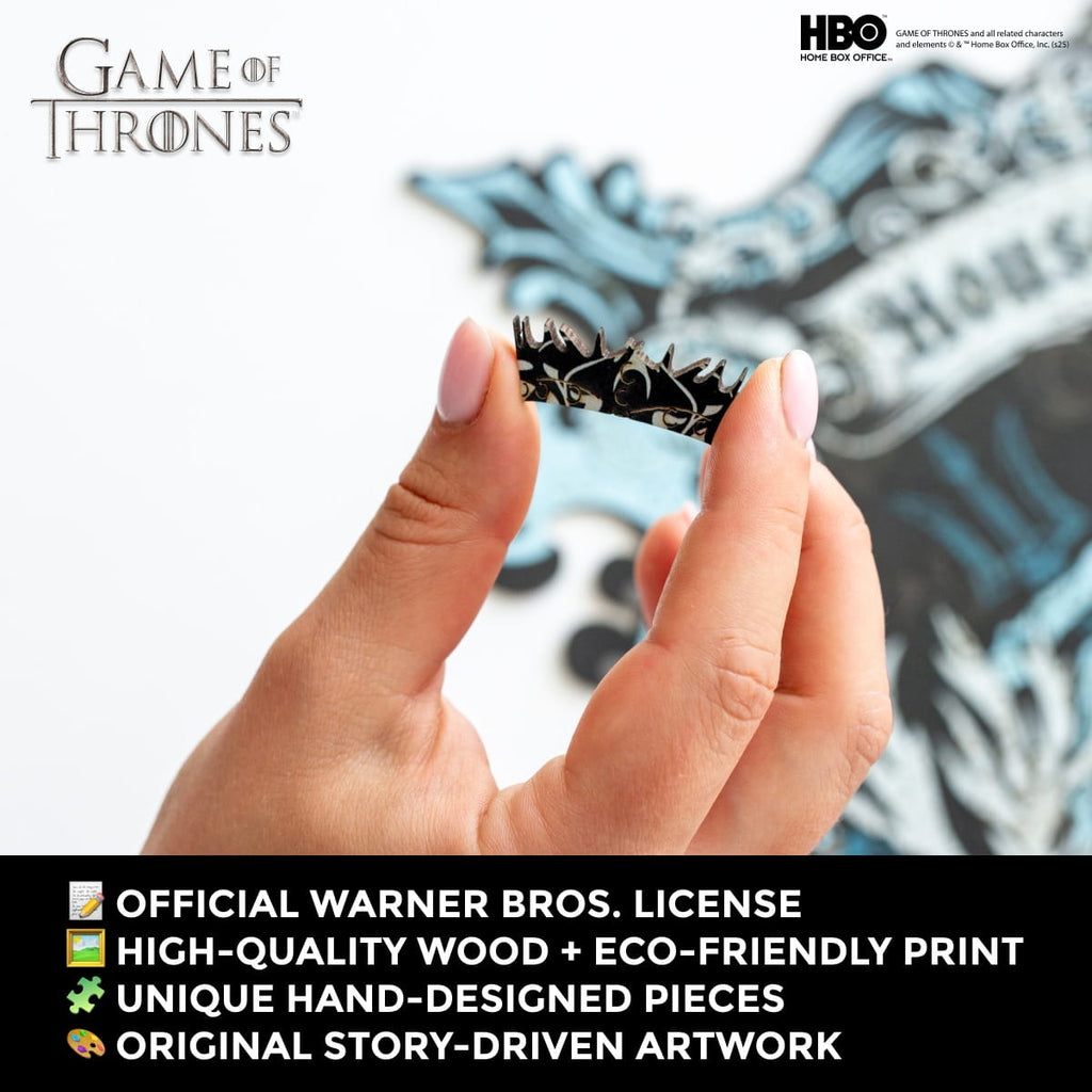Wooden jigsaw puzzle Game of Thrones™ House Velaryon