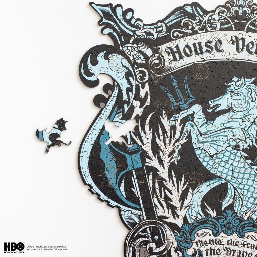 Wooden jigsaw puzzle Game of Thrones™ House Velaryon