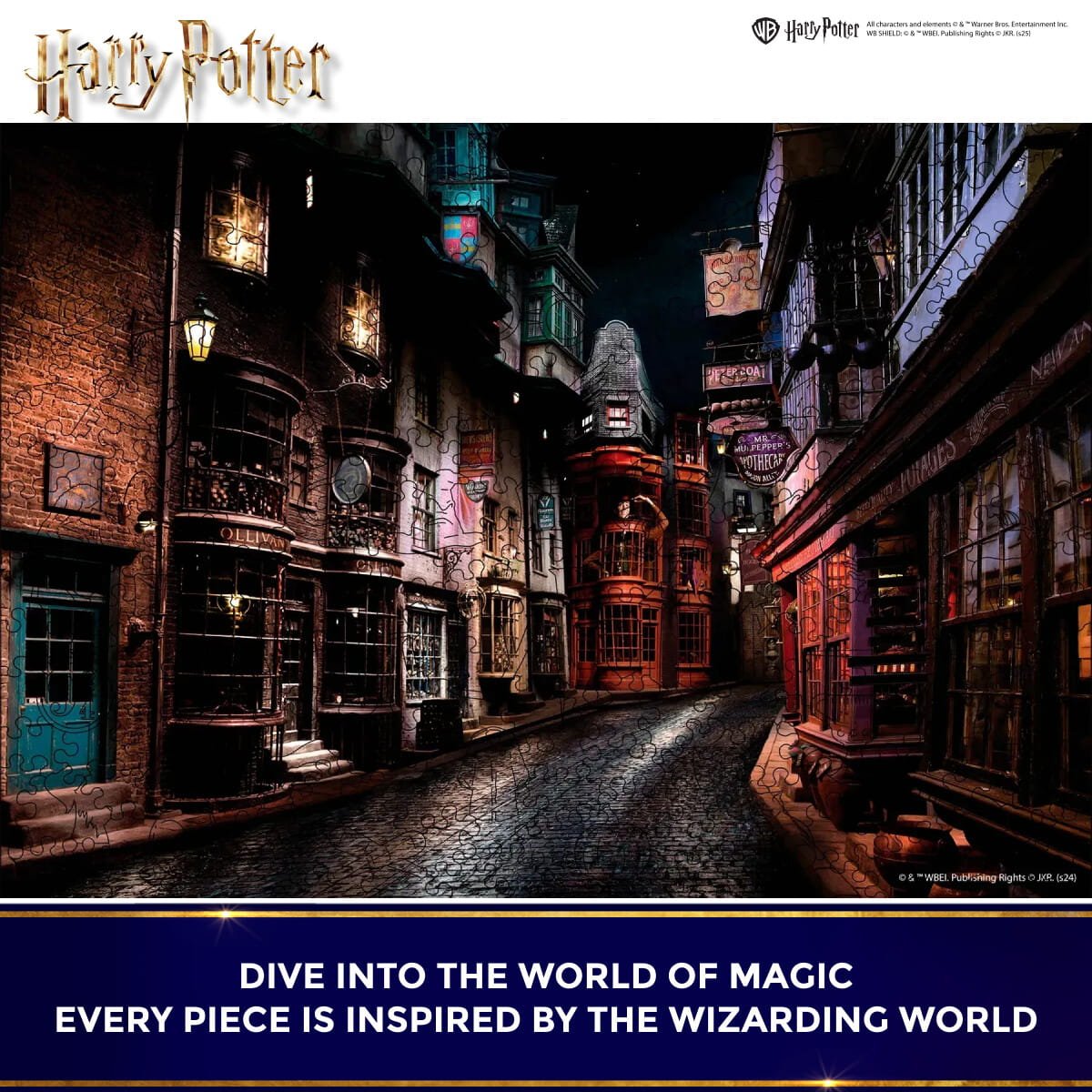 Wooden Puzzle Harry Potter™ Diagon Alley