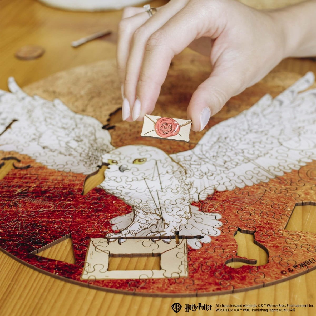 Wooden Puzzle Harry Potter™ Hedwig