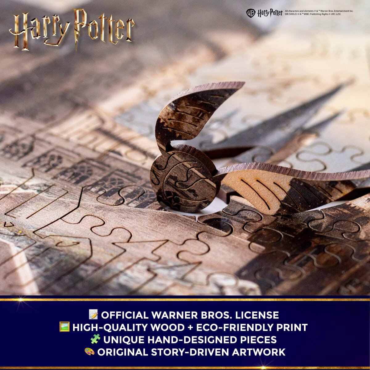 Wooden Puzzle Harry Potter™ Hogwarts Castle