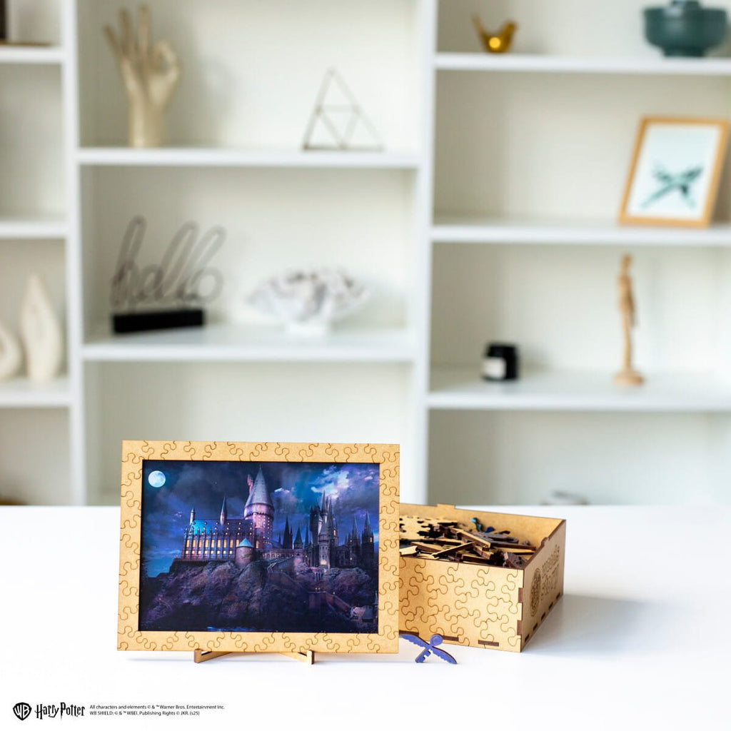 Wooden Puzzle Harry Potter™ Hogwarts Castle Night