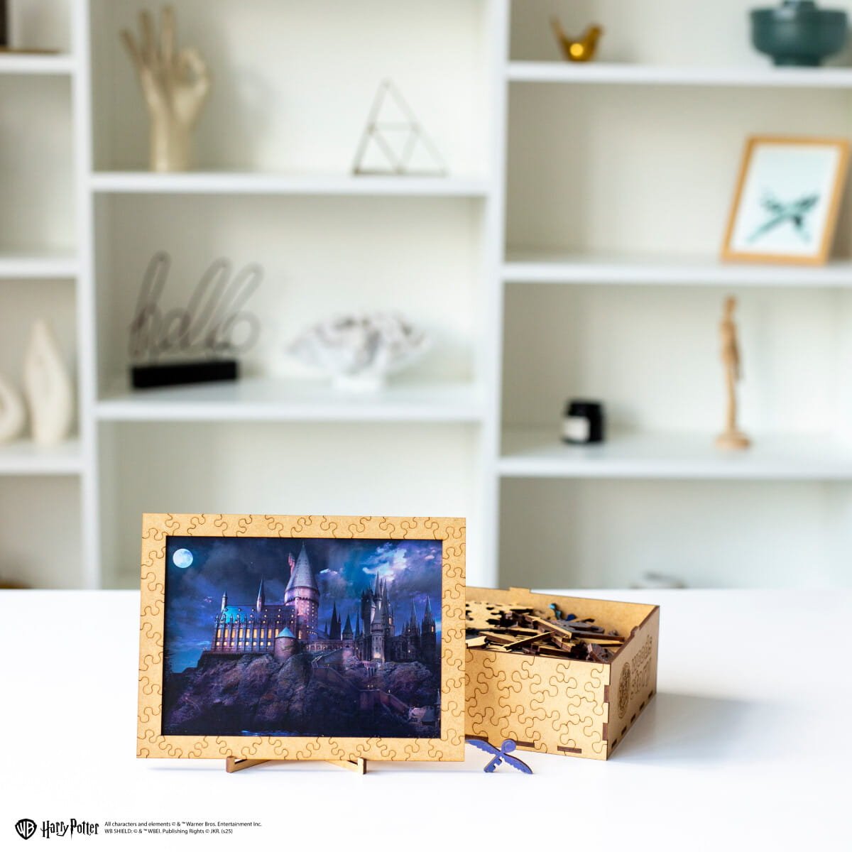 Wooden Puzzle Harry Potter™ Hogwarts Castle Night