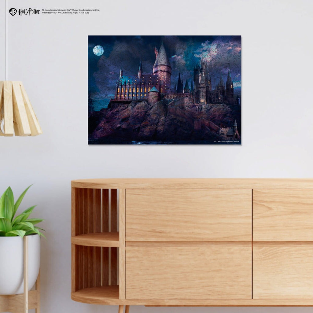 Wooden Puzzle Harry Potter™ Hogwarts Castle Night