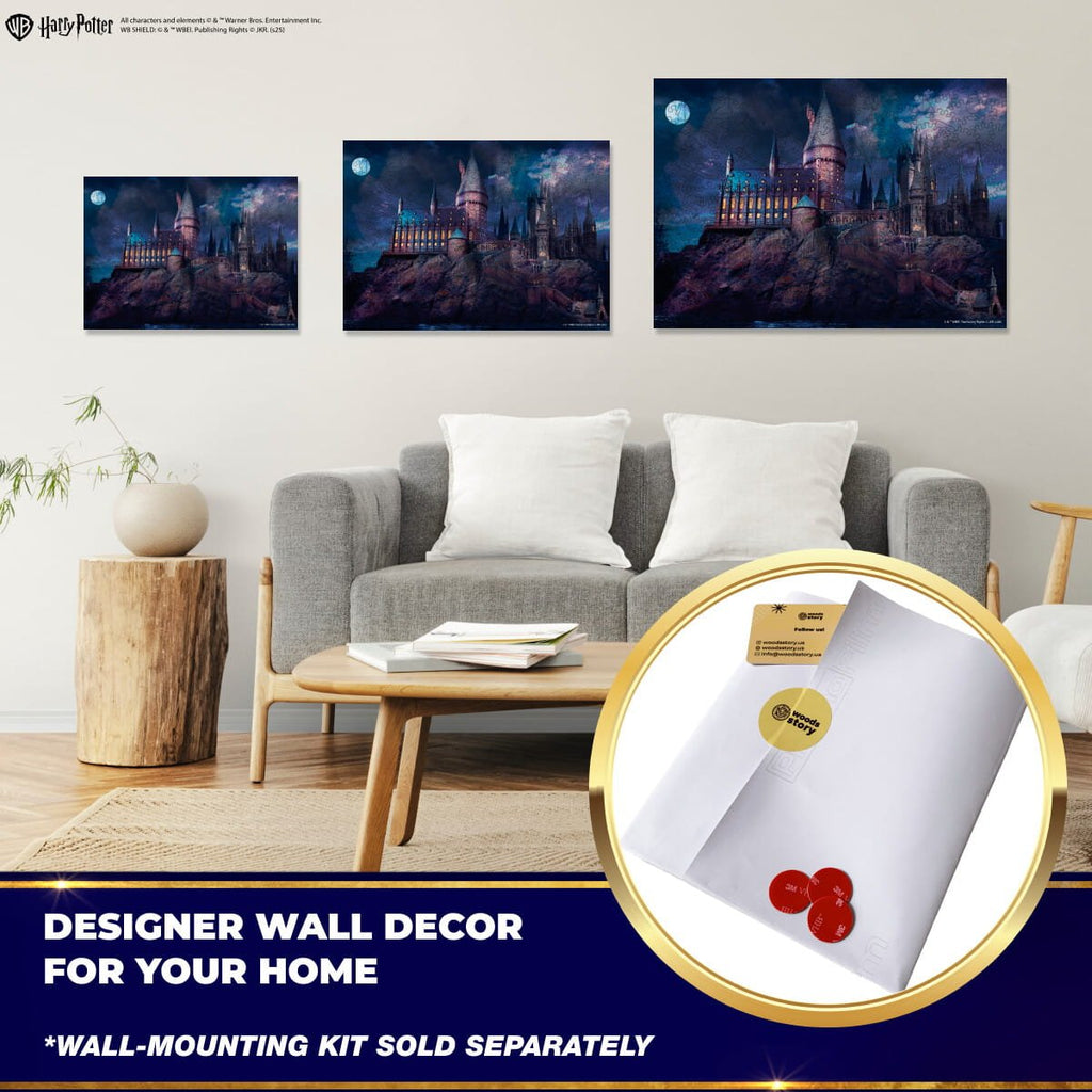 Wooden Puzzle Harry Potter™ Hogwarts Castle Night