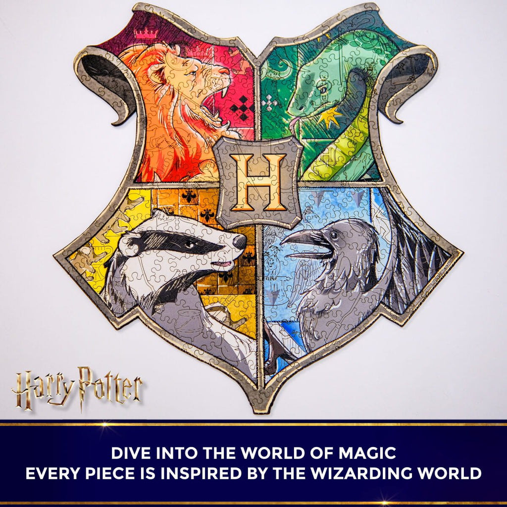Wooden Puzzle Harry Potter™ Hogwarts Crest
