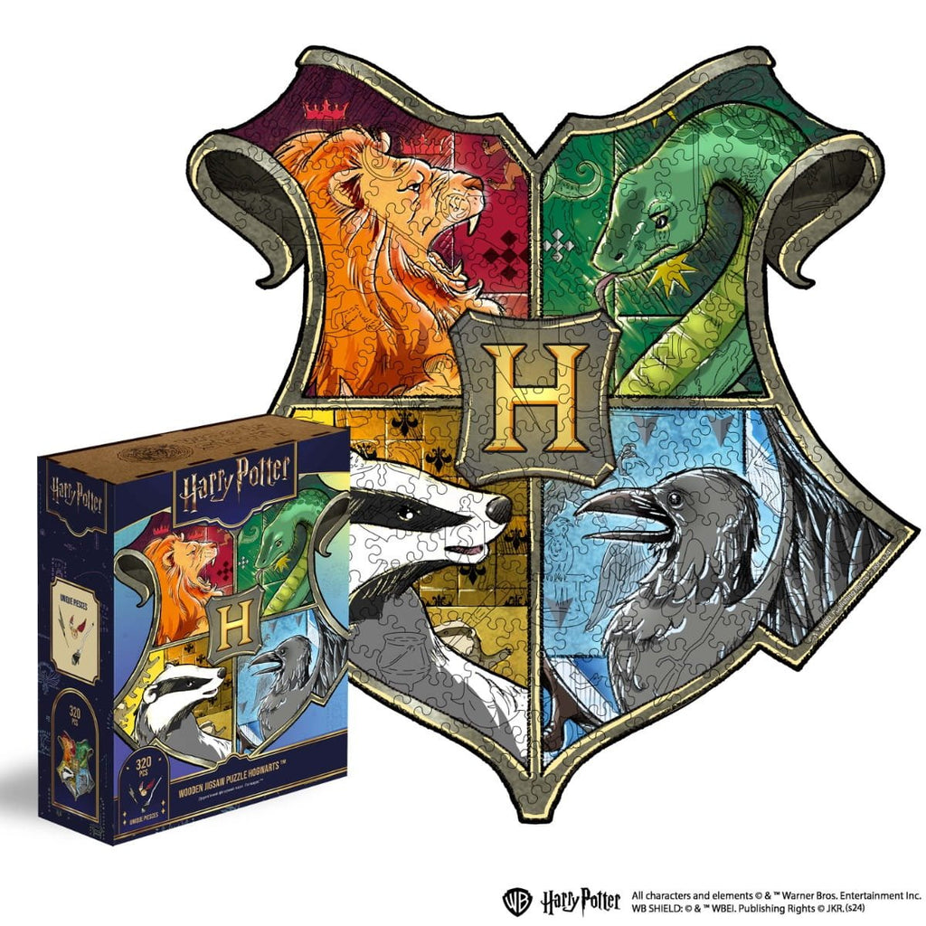 Wooden Puzzle Harry Potter™ Hogwarts Crest