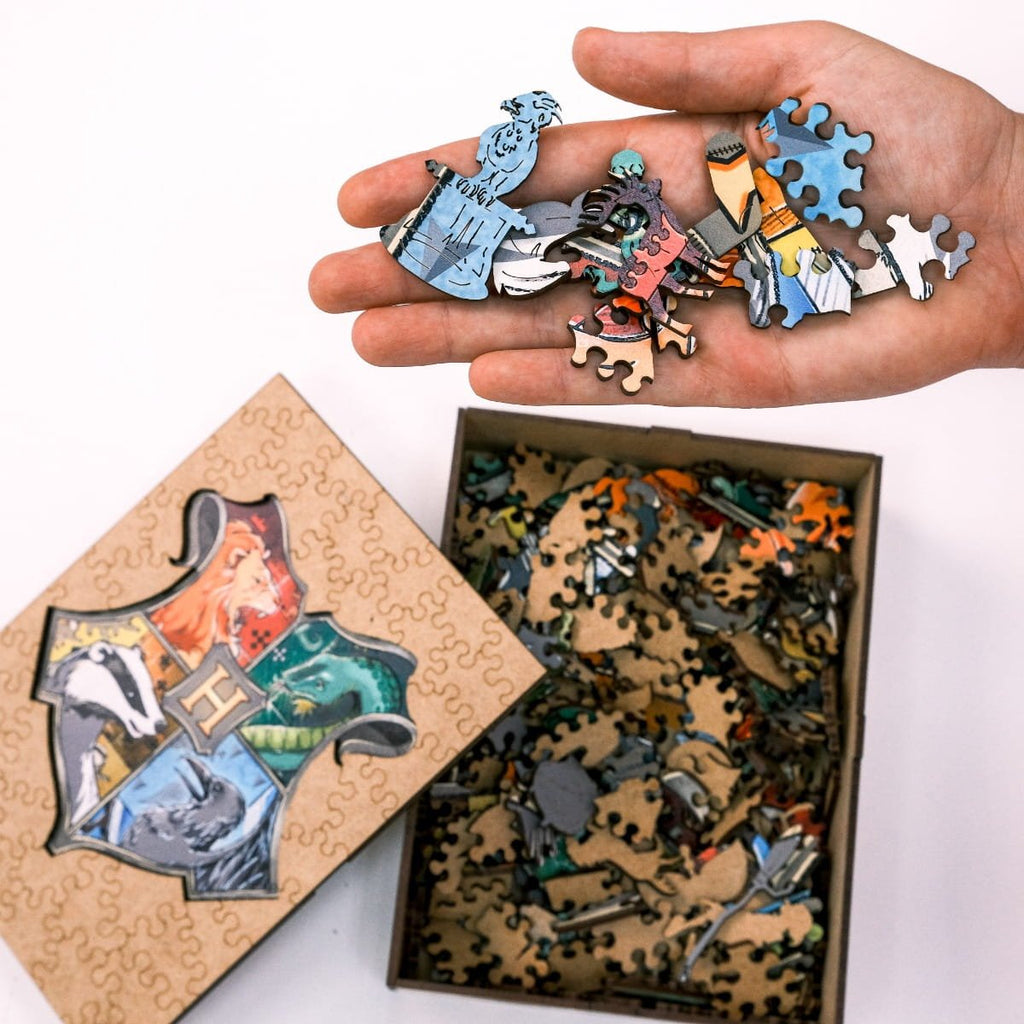 Wooden Puzzle Harry Potter™ Hogwarts Crest
